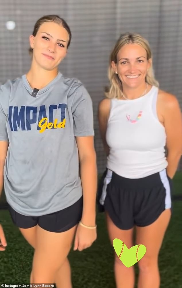 Britney Spears' younger sister Jamie Lynn is set to compete in a charity softball game at the University of Louisiana Monroe to raise money for female athletes