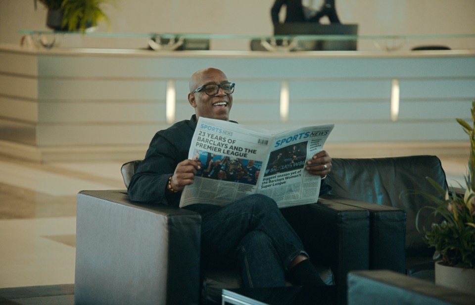 Ian Wright has joined 14 of the country's best loved football club Mascots to create a new video to celebrate Barclays inking a new deal with the FA