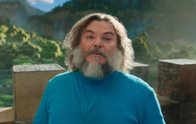 Jack Black as Steve in A Minecraft Movie