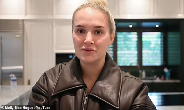 Molly-Mae Hague revealed she if feeling 'positive' in her latest YouTube vlog on Wednesday, following her split from Tommy Fury