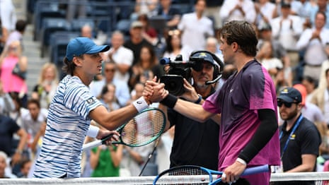 Jack Draper 'proud' of performance in US Open quarter-final win over Alex de Minaur – video