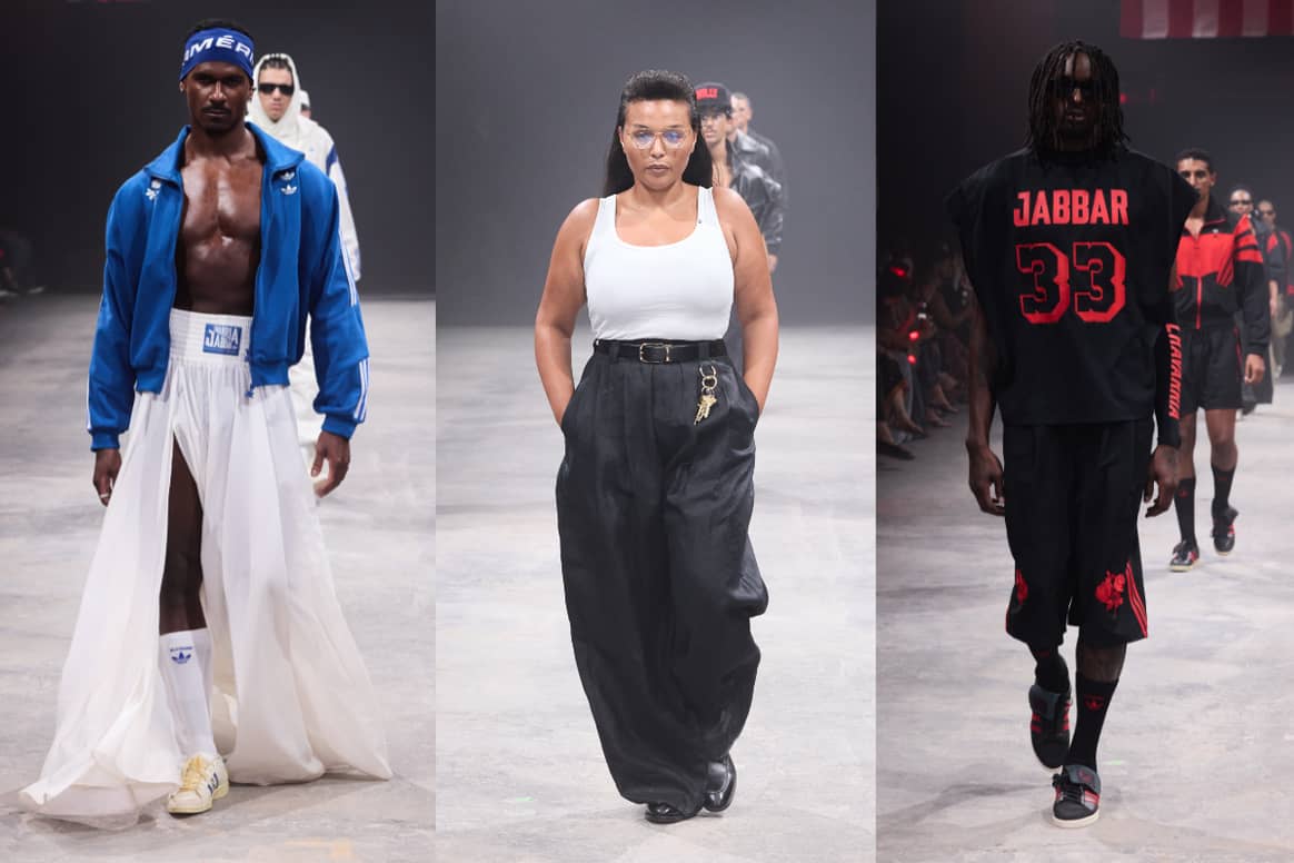 Willy Chavarria Spring/Summer 2025 collection at NYFW with Adidas Originals