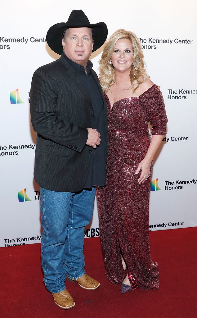 Garth Brooks and Trisha Yearwood attend the 42nd Annual Kennedy Center Honors Kennedy Center on December 08, 2019 in Washington, DC. 