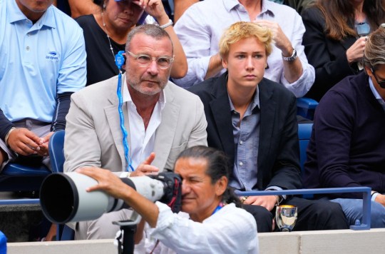 Liev Schreiber and his son Sasha 