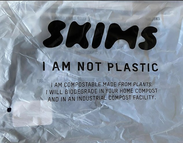 In 2022, SKIMS was called out for greenwashing after the company falsely labelled its packaging as plastic-free, compostable and made from plants