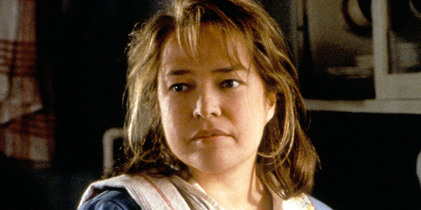 Kathy Bates as Dolores Claiborne. 