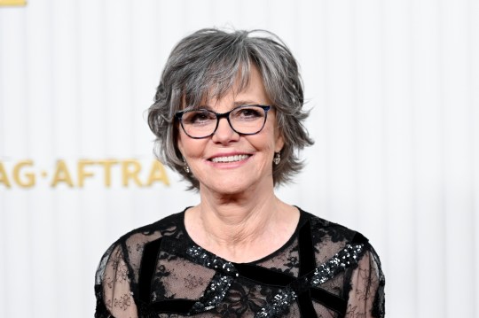 Sally Field at the 29th Annual Screen Actors Guild Awards in a black lace gown