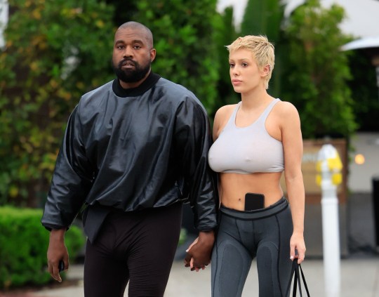 Kanye West and Bianca Censori 