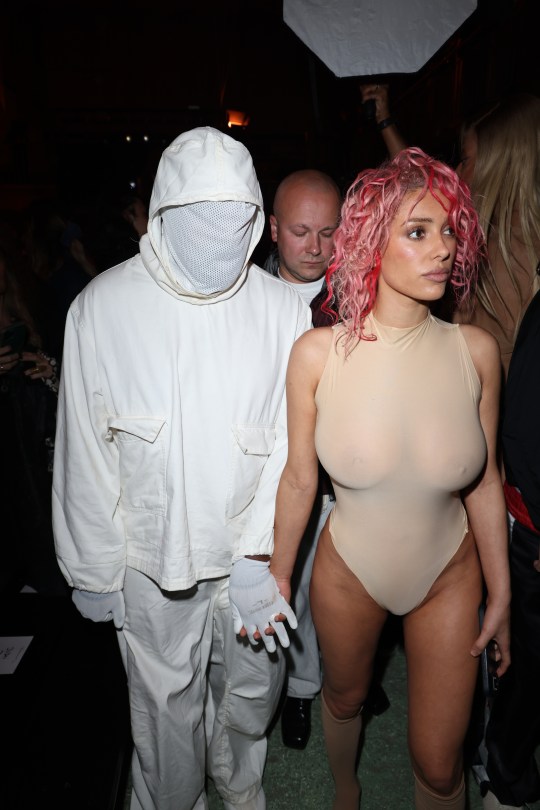 Kanye West and Bianca Censori 