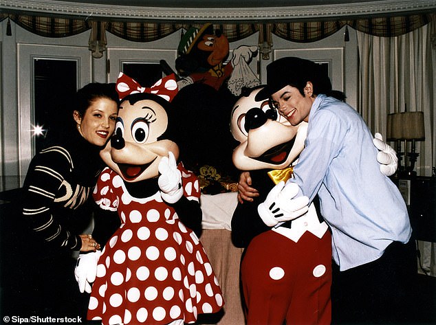 She said he had small dalliances with Tatum O'Neal, Brooke Shields and Madonna, but none were serious relationships; pictured in September 1994 in EuroDisney