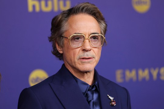 Robert Downey Jr Emmys red carpet 2024 