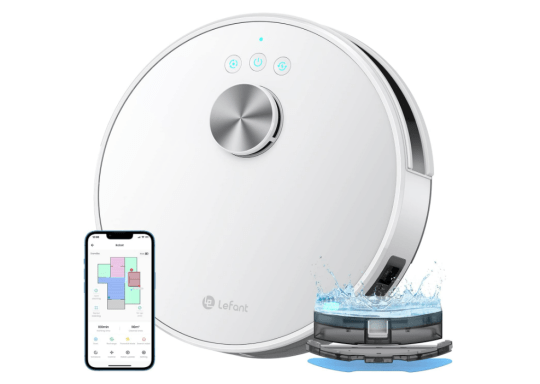 Lefant M1 Robot Vacuum Cleaner with Mop Room Mapping