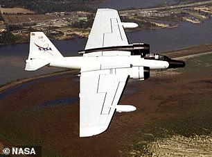 There are four cameras total on the nose of NASA's WB-57F jets, each tailored to pick up specific 'colors' or wavelengths from the electromagnetic spectrum