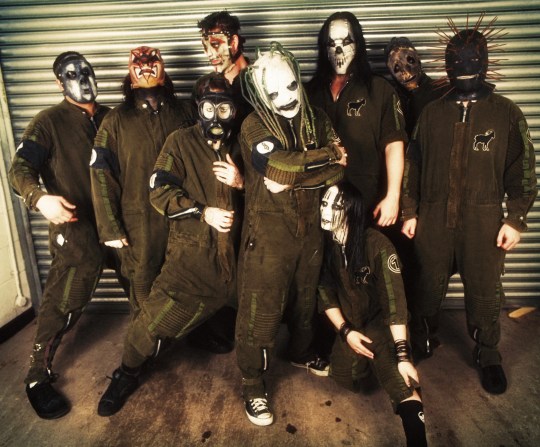 Slipknot, group portrait