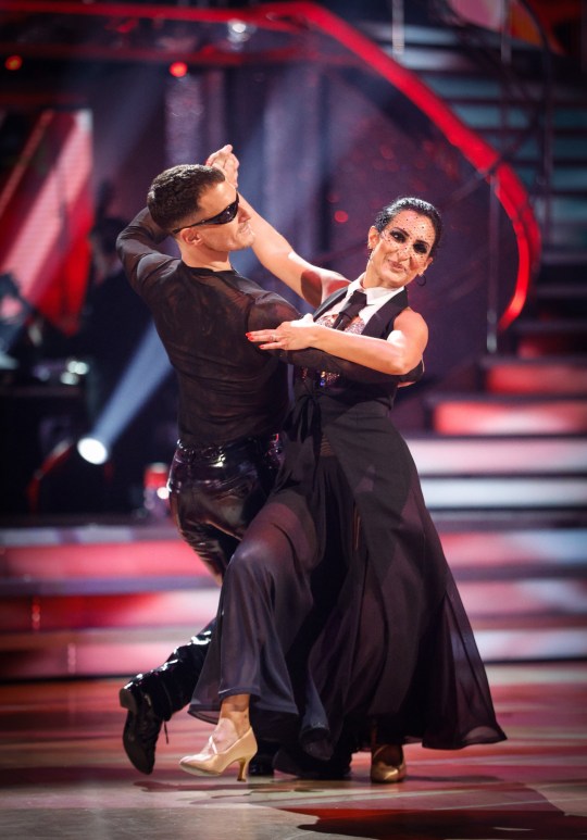 Dr Punam Krishan and Gorka Marquez on Strictly Come Dancing