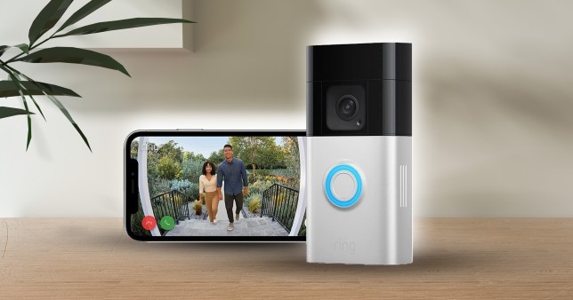 Image of Ring Battery Video Doorbell Plus by Amazon