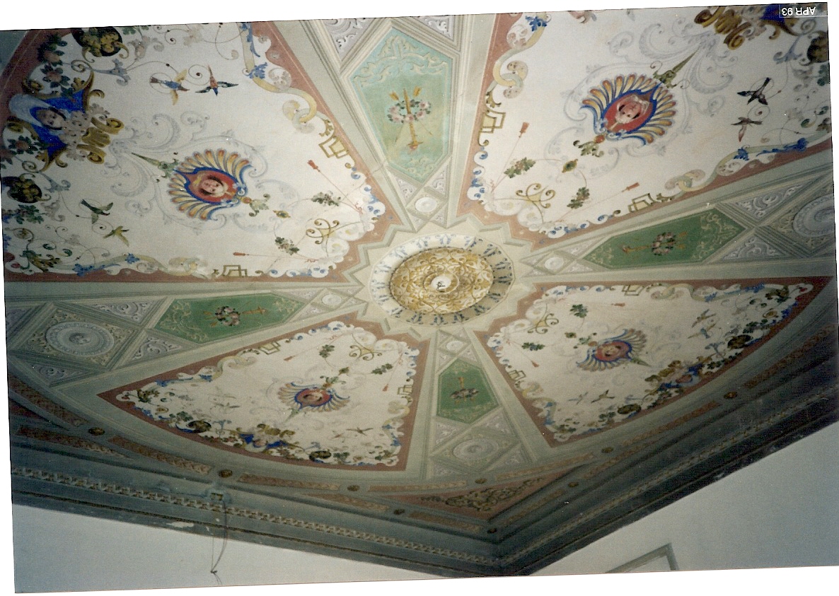 Ex casa di Modena soffitto tinello