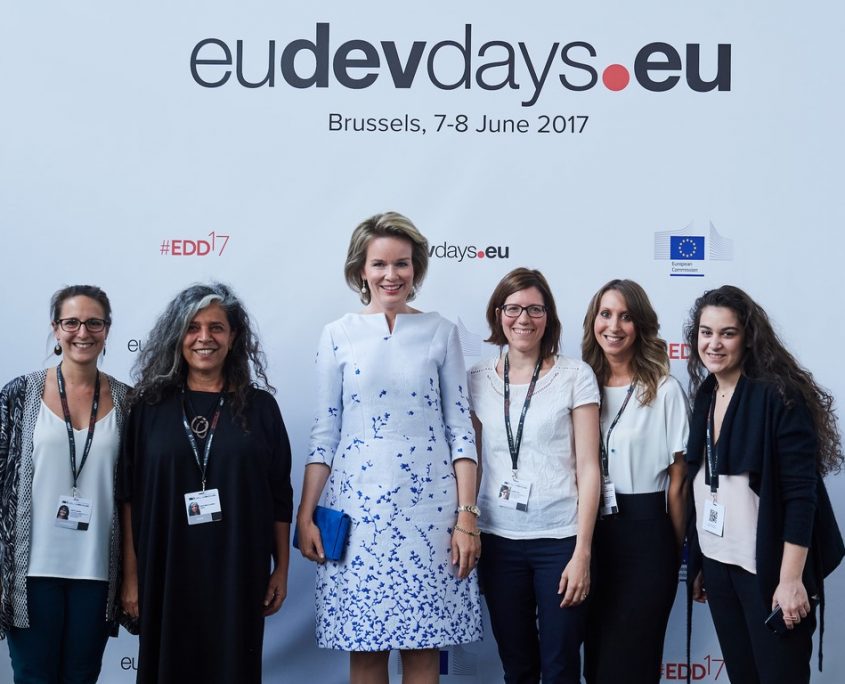 #EDD17 Majesty Queen Mathilde & EU Team