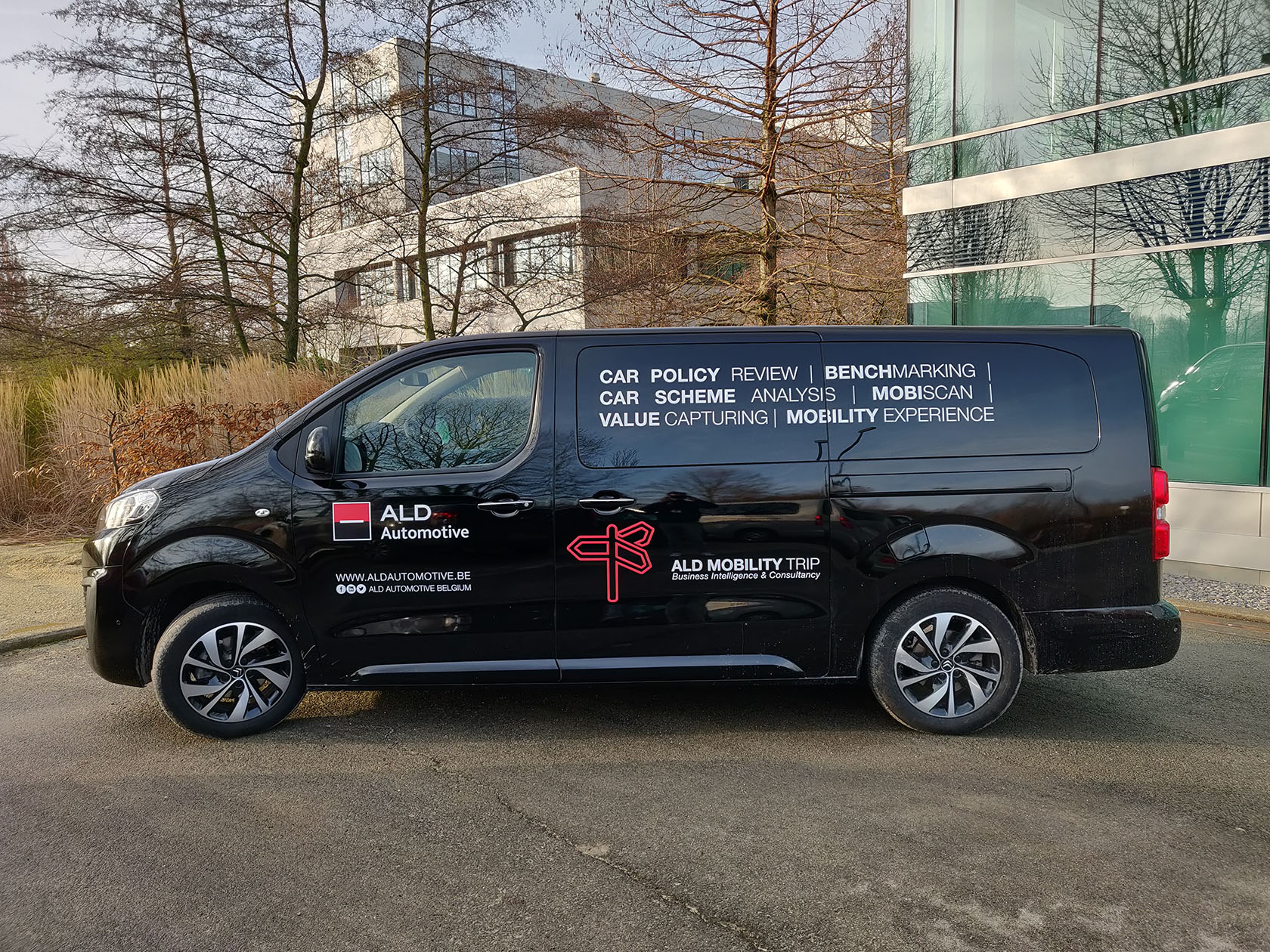 Marquage véhicule: flotte ALD Utilitaire pour le Salon de l'Auto 2019