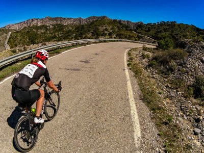 Road bike in Almuñécar, Costa Tropical south of Spain