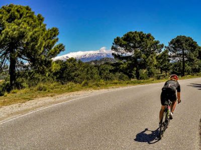 Road cycling in Granada area, Andalucía southern Spain