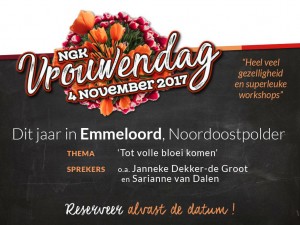 NGK Vrouwendag 2017 in Emmeloord