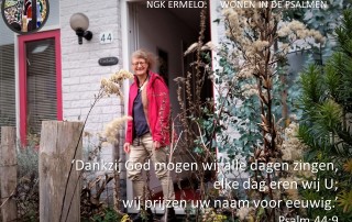 Evelien woont in psalm 44