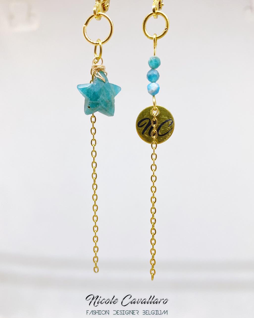 Boucles D'oreilles Clips Dorées Signées JEAN PATOU PARIS - Vintage - N°2 - Parfait état