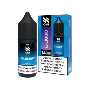 N One Blueberry 10ml E Juice 14mg Saltnikotin