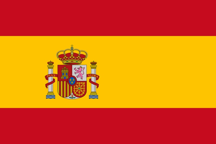 NIDOE SPAIN - The Flag of Spain