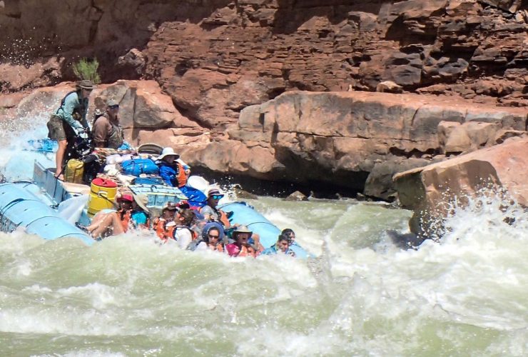 Rafting på Colorado River