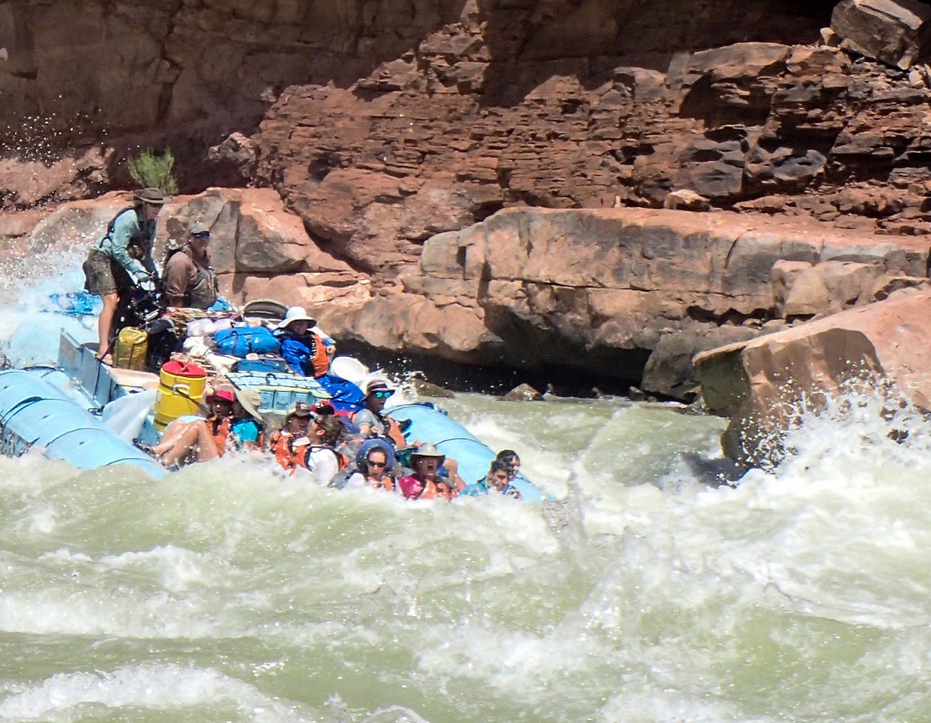 Rafting på Colorado River