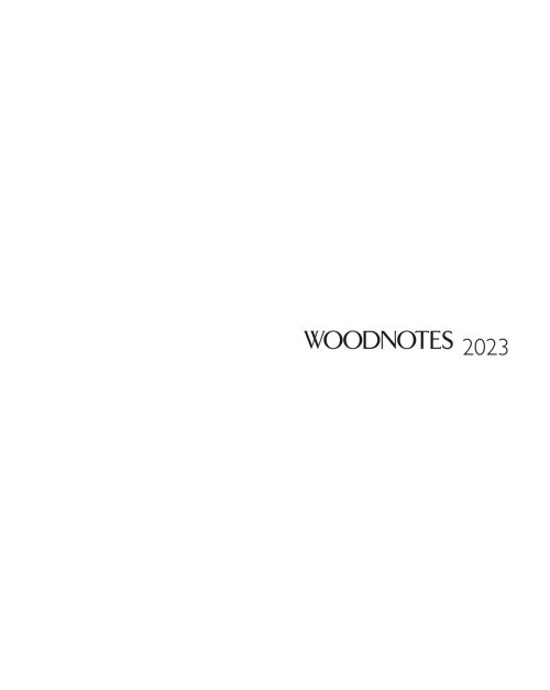 woodnotes katalog 2023