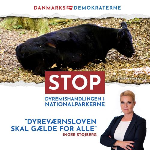Danmarksdemokraterne er imod den nuværende form af nationalparkerne. 