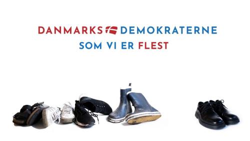Danmarksdemokraterne som vi er flest !