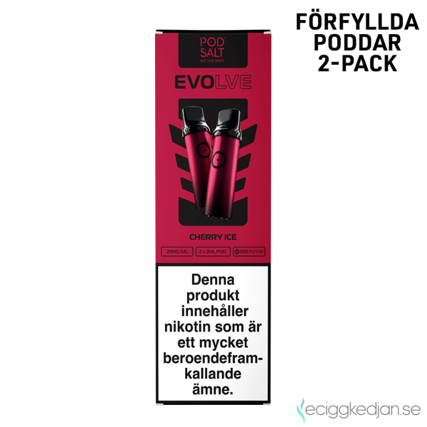 Evolve Mesh Pod | Cherry Ice | Förfylld Pod | 2pack