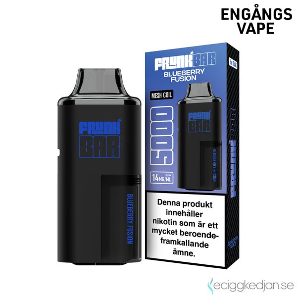 Frunk 5000 Mesh | Blueberry Fusion | Engångs Vape | 14mg