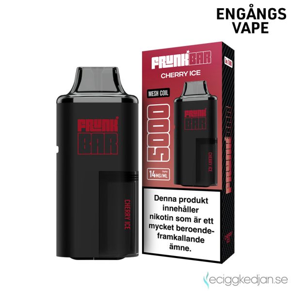 Frunk 5000 Mesh | Cherry Ice | Engångs Vape | 14mg