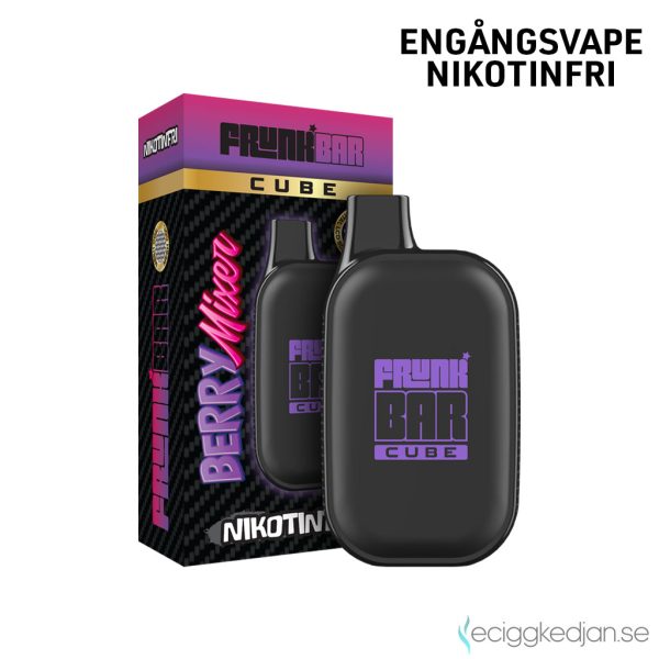 Frunk Bar Cube ZERO Mesh | Berry Mixer | Engångs Vape | 0mg | 12ml