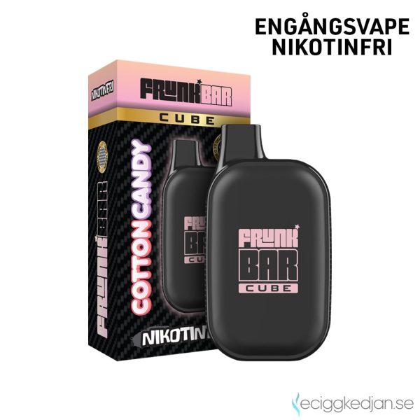 Frunk Bar Cube ZERO Mesh | Cotton Candy | Engångs Vape | 0mg | 12ml