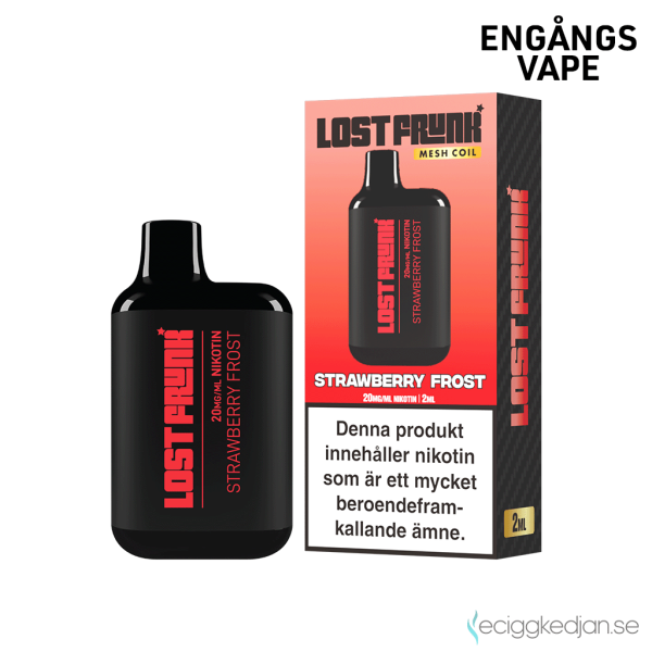 Lost Frunk Mesh | Strawberry Frost | Engångs Vape | 20mg