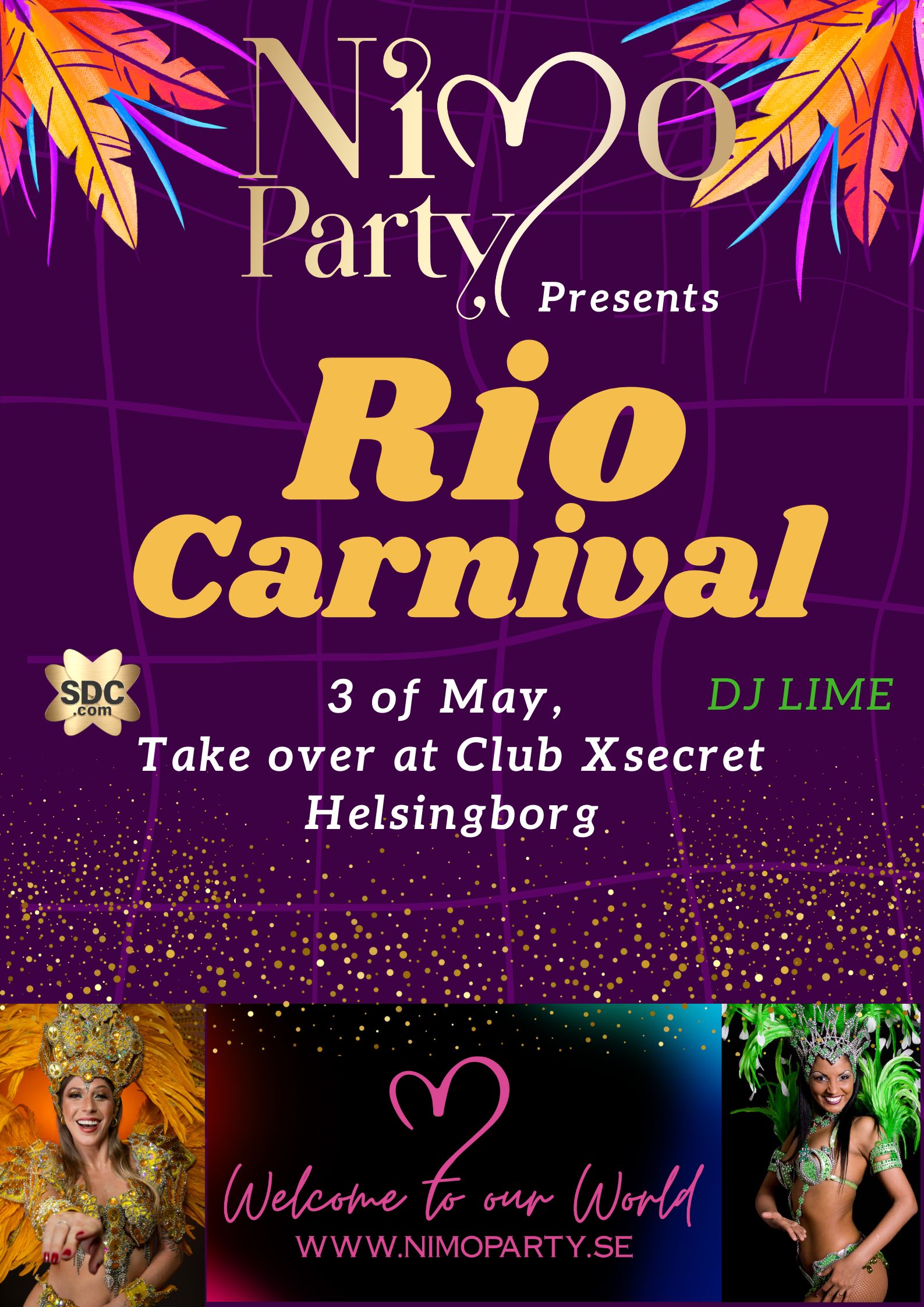 Flyer Rio Carnival