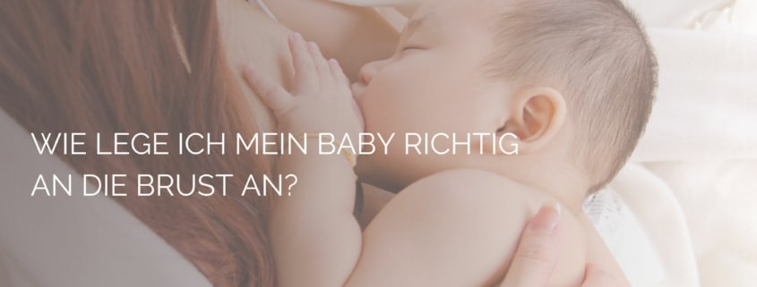 Baby richtig anlegen