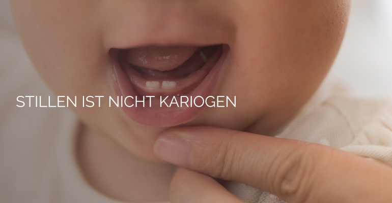 Stillen und Karies