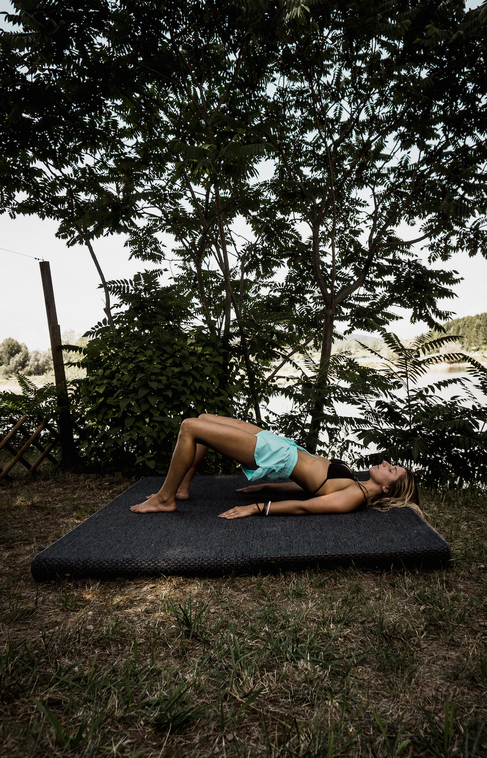 5 Yoga Übungen für weniger Rückenschmerzen Setu Bandha Sarvangasana