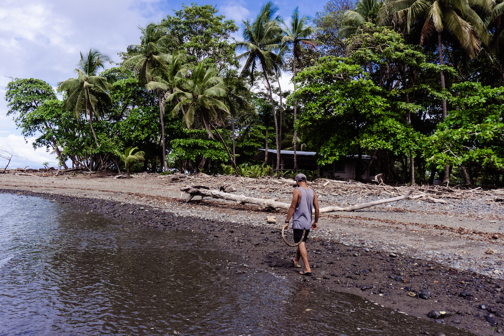 Die Pazifikküste Costa Rica's rauf und runter - Strand Pavones 