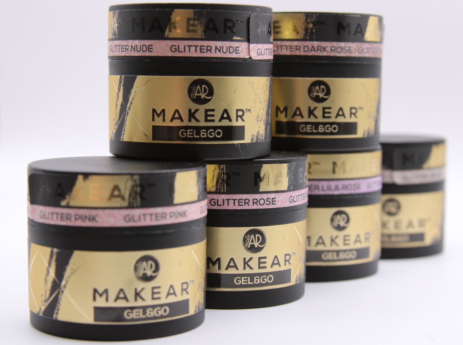 Makear Gel&Go Glitter jars