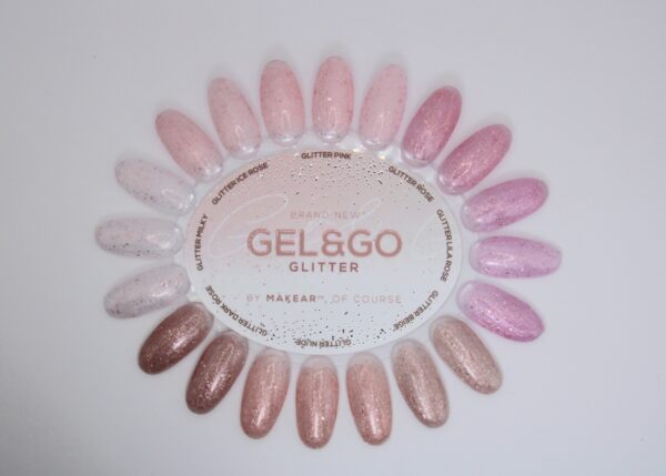 Gel&go glitter color wheel