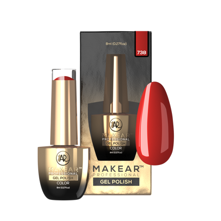 Makear gel polish 738