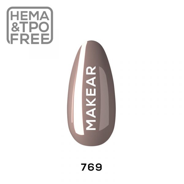 Makear gel polish 769 on nail